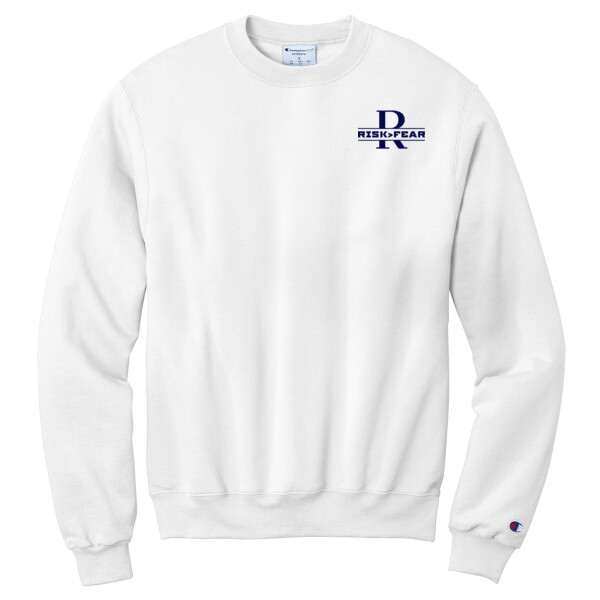 Risk > Fear - Premium Eco Fleece Crewneck Sweatshirt Thumbnail